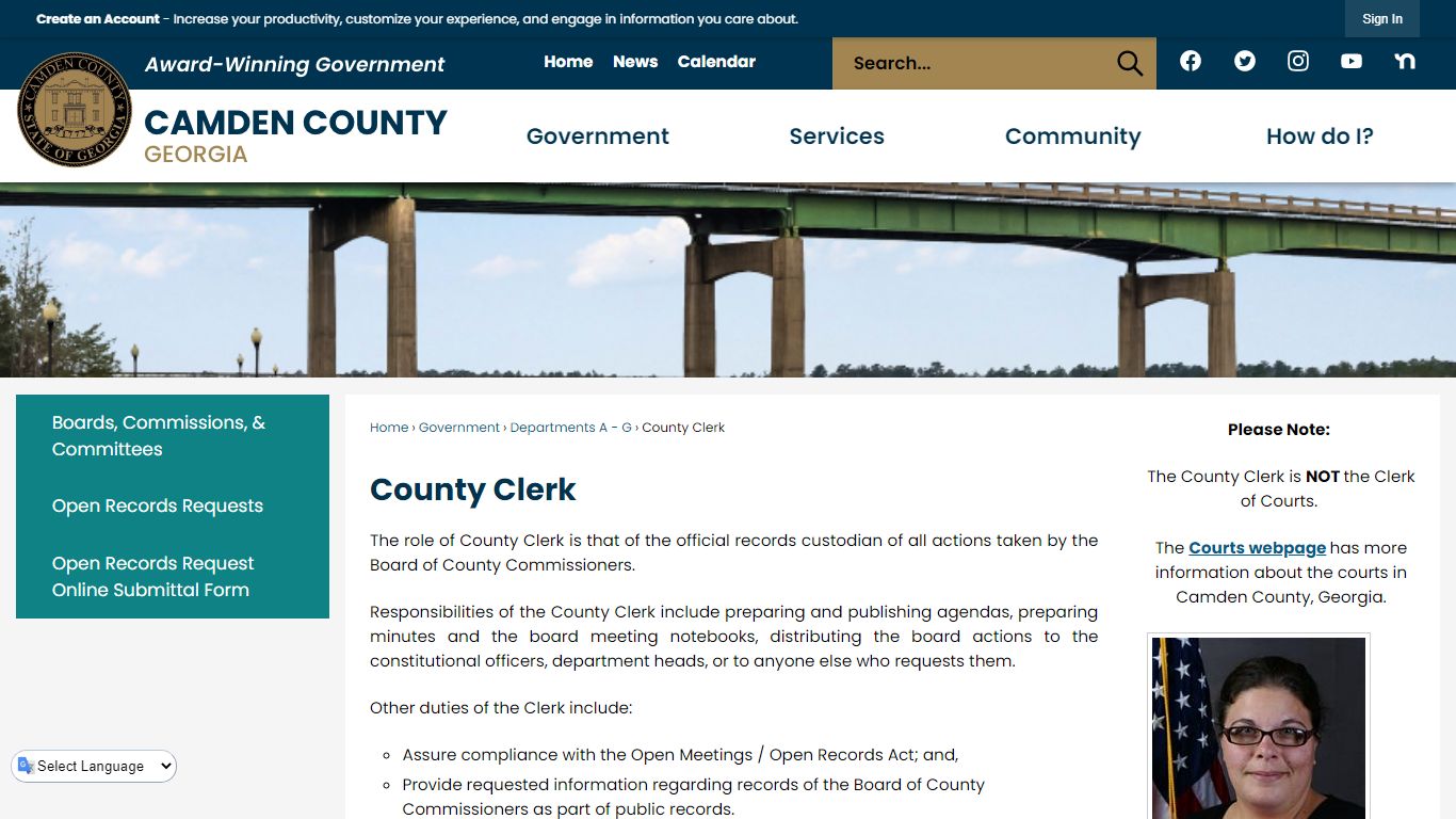 County Clerk | Camden County, GA - Official Website